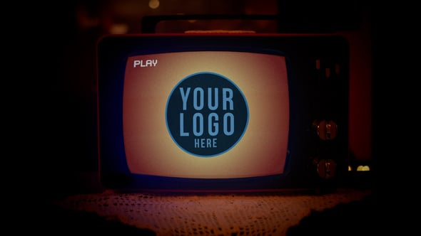 Old TV Vintage VCR Logo Opener（962131）-技能树